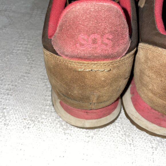 SAS Men’s Athletic Shoes Size 13 M Brown Faux Leather Athleisure Activewear - Picture 11 of 12